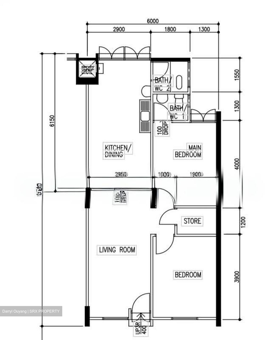 Blk 703 Reservoir Rise (Bedok), HDB 3 Rooms #597856951